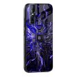 Techno Color Pattern Glass Case For Vivo V25 Pro on Sale