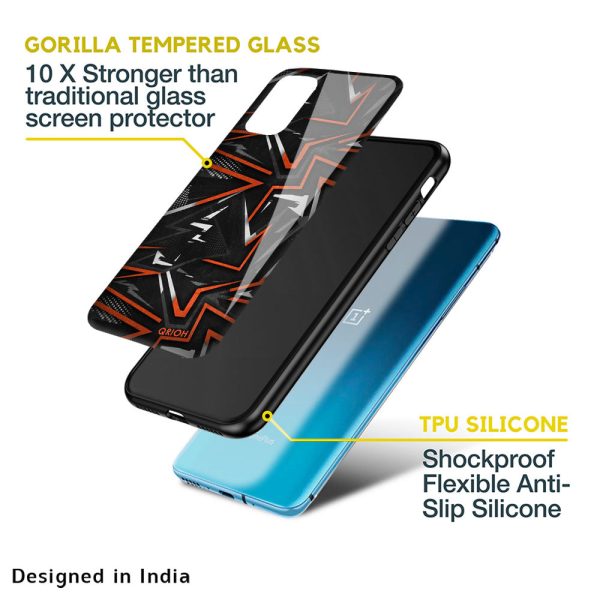 Vector Art Glass Case for OnePlus 10T 5G Hot on Sale