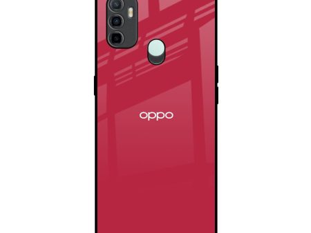 Solo Maroon Glass case for Oppo A33 Supply