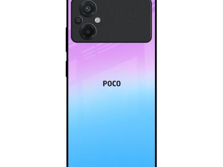 Unicorn Pattern Glass Case for Poco M5 Fashion