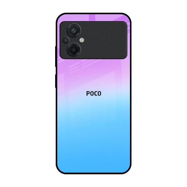 Unicorn Pattern Glass Case for Poco M5 Fashion