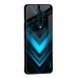 Vertical Blue Arrow Glass Case For OnePlus 10T 5G Supply