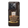 Tea With Kitty Glass Case For OnePlus 10T 5G Supply