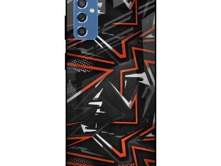 Vector Art Glass Case for Samsung Galaxy M52 5G Cheap