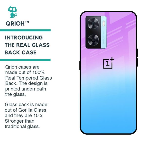 Unicorn Pattern Glass Case for OnePlus Nord N20 SE For Cheap