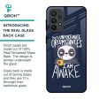 Struggling Panda Glass Case for Samsung Galaxy A23 on Sale