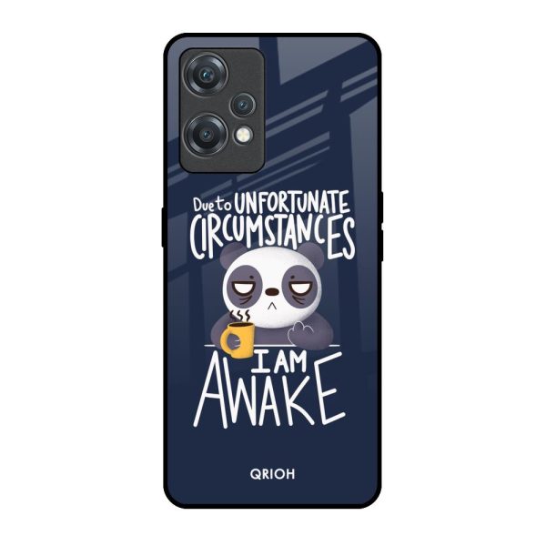 Struggling Panda Glass Case for OnePlus Nord CE 2 Lite 5G Sale