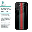 Vertical Stripes Glass Case for Redmi Note 11S Online Sale