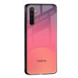 Sunset Orange Glass Case for Realme C33 on Sale