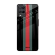 Vertical Stripes Glass Case for Oppo A54 Online Hot Sale