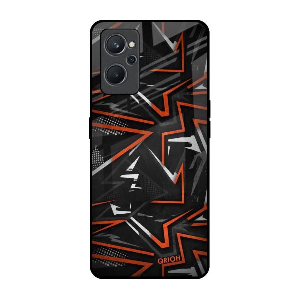 Vector Art Glass Case for Realme 9i Hot on Sale