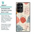 Abstract Faces Glass Case for Samsung Galaxy S22 Ultra 5G Fashion