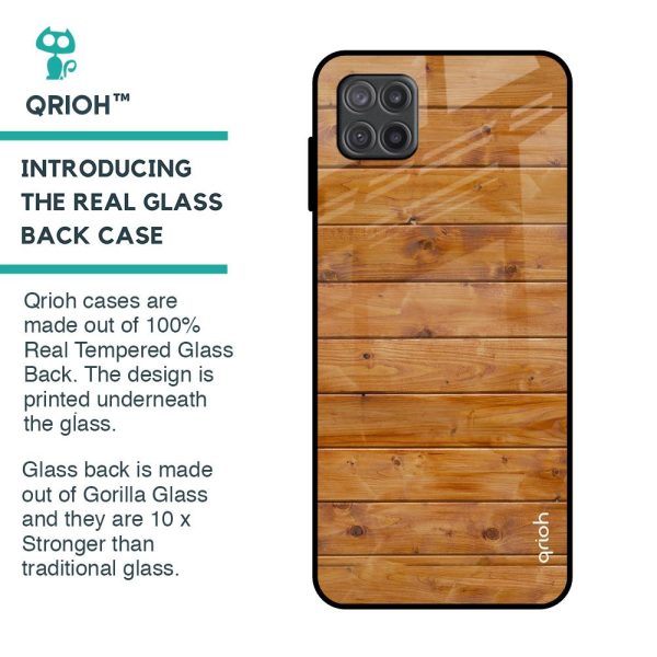 Timberwood Glass Case for Samsung Galaxy M12 Cheap