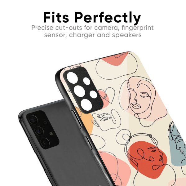 Abstract Faces Glass Case for Mi 11 Lite NE 5G on Sale