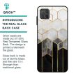 Tricolor Pattern Glass Case for Samsung Galaxy M12 Fashion