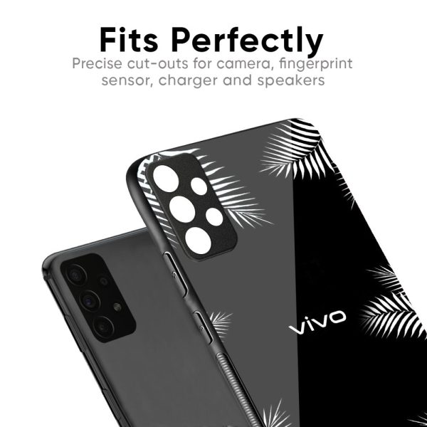 Zealand Fern Design Glass Case For Vivo V25 Pro Online now