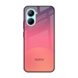 Sunset Orange Glass Case for Realme C33 on Sale