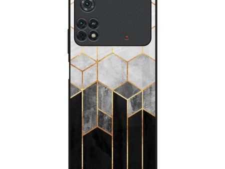 Tricolor Pattern Glass Case for Poco M4 Pro Online Hot Sale