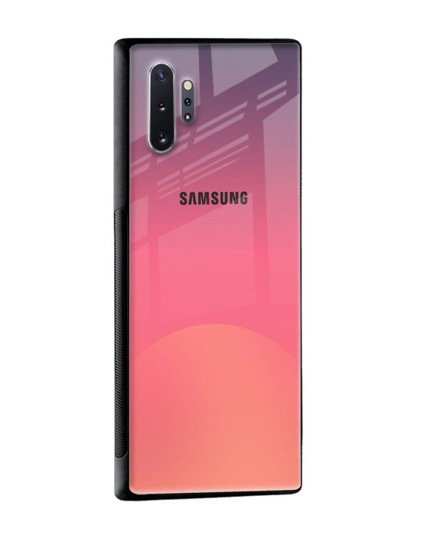 Sunset Orange Glass Case for Samsung Galaxy M12 Fashion