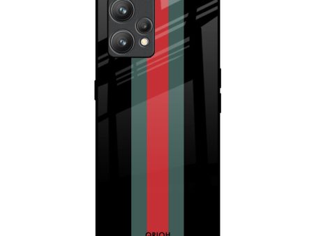 Vertical Stripes Glass Case for Realme 9 Pro Plus Sale