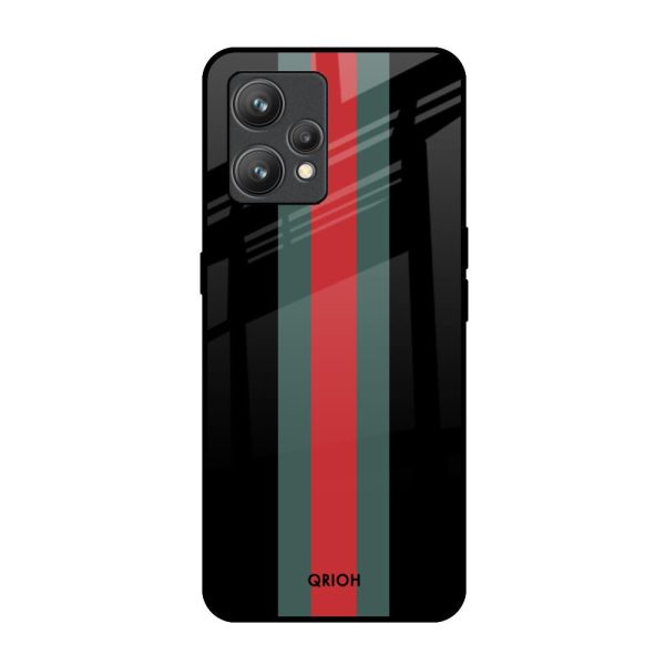 Vertical Stripes Glass Case for Realme 9 Pro Plus Sale