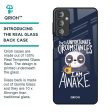 Struggling Panda Glass Case for Samsung Galaxy F23 5G on Sale