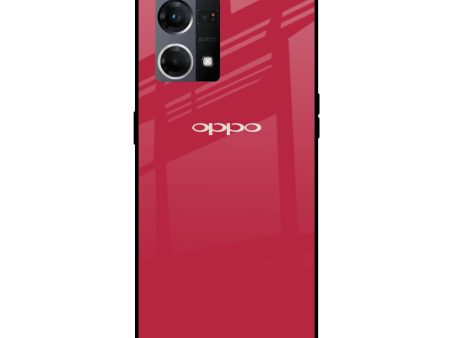 Solo Maroon Glass case for Oppo F21s Pro on Sale