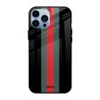 Vertical Stripes Glass Case for Apple iPhone 13 Pro For Discount