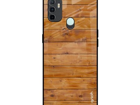 Timberwood Glass Case for Oppo A33 Online now