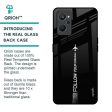 Follow Your Dreams Glass Case for Realme 9i Online Hot Sale