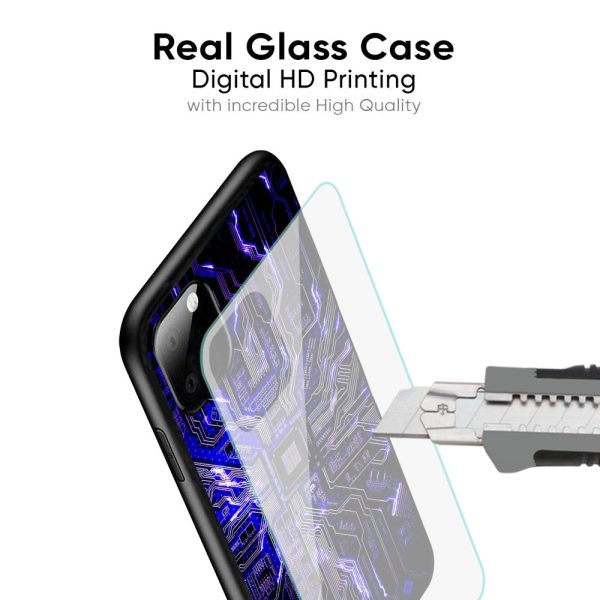 Techno Color Pattern Glass Case For Realme C33 Sale