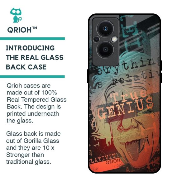 True Genius Glass Case for OPPO F21 Pro 5G Fashion