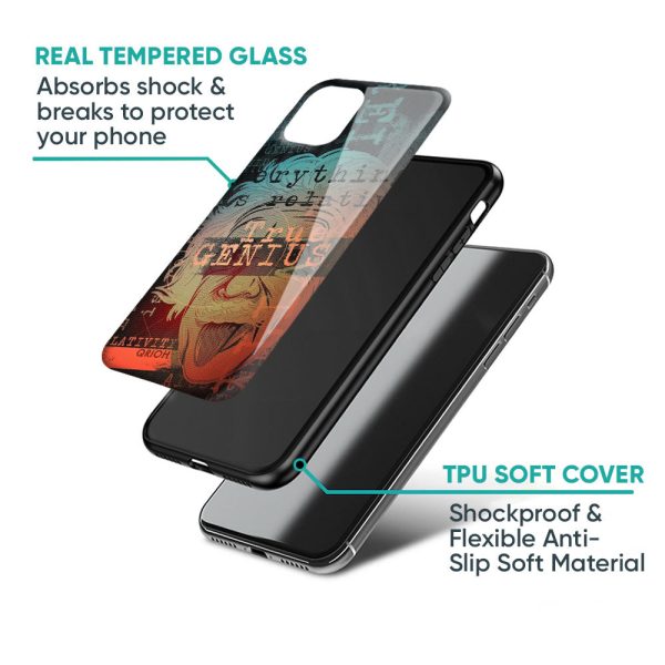 True Genius Glass Case for Oppo F19s Fashion