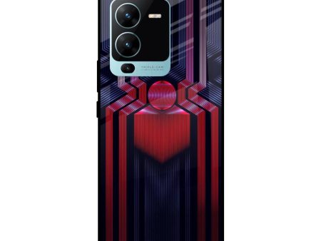 Super Art Logo Glass Case For Vivo V25 Pro Online