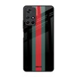 Vertical Stripes Glass Case for Redmi Note 11T 5G Hot on Sale