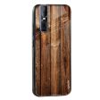 Timber Printed Glass case for Vivo Y22 Online Sale