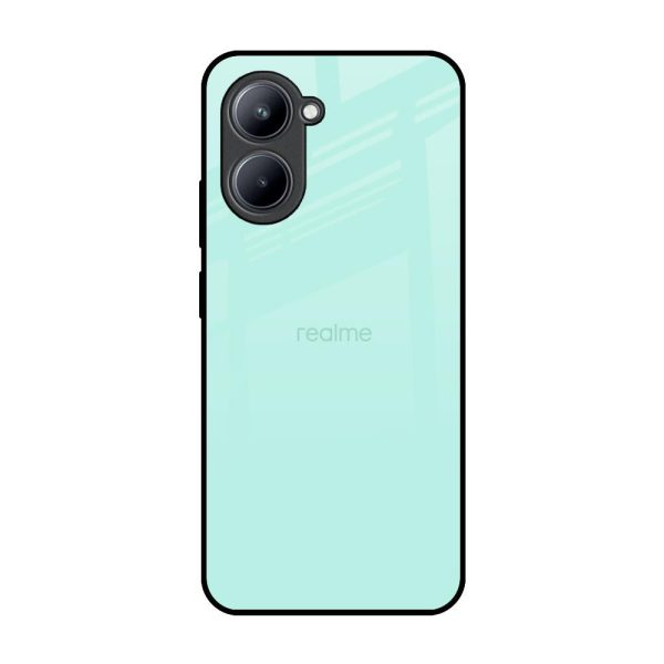 Teal Glass Case for Realme C33 Cheap