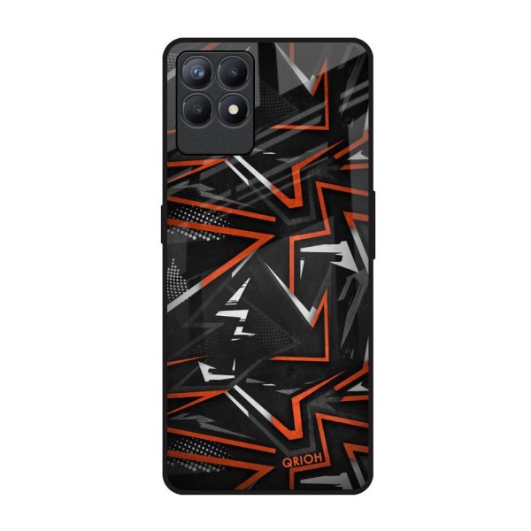 Vector Art Glass Case for Realme Narzo 50 Online