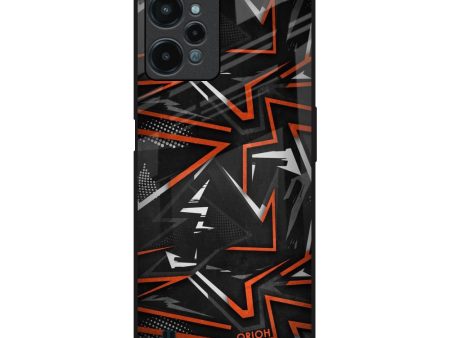 Vector Art Glass Case for Realme C31 Fashion