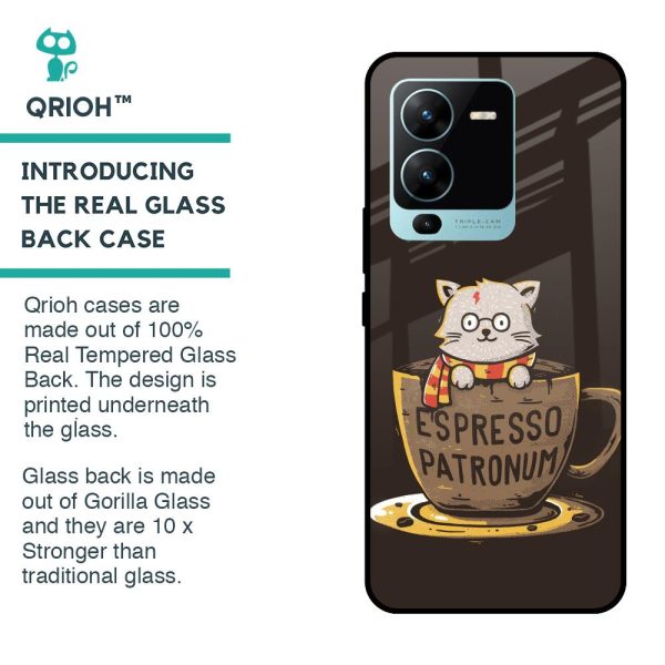 Tea With Kitty Glass Case For Vivo V25 Pro For Cheap