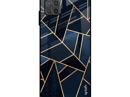 Abstract Tiles Glass Case for Samsung Galaxy M12 For Cheap