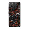 Vector Art Glass Case for Poco X3 Pro For Cheap