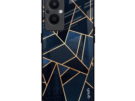 Abstract Tiles Glass Case for Oppo F21s Pro 5G Online now