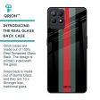 Vertical Stripes Glass Case for Realme Narzo 50 Online