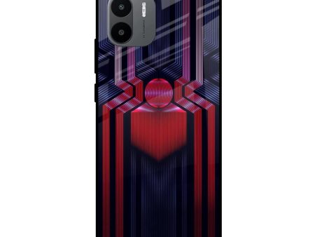 Super Art Logo Glass Case For Redmi A1 Discount