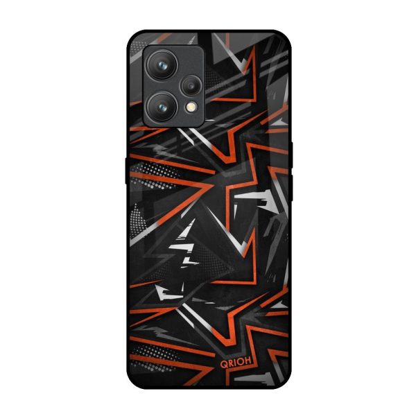 Vector Art Glass Case for Realme 9 Pro Plus Online