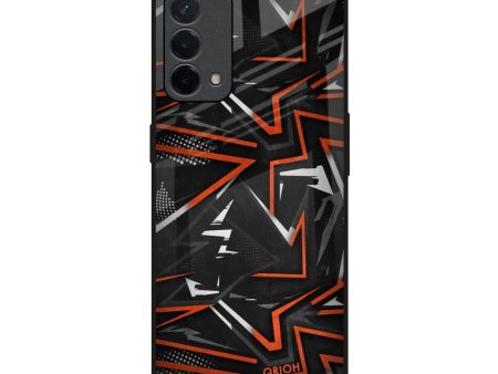 Vector Art Glass Case for Oppo F19 Hot on Sale