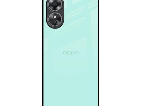 Teal Glass Case for OPPO A17 Online