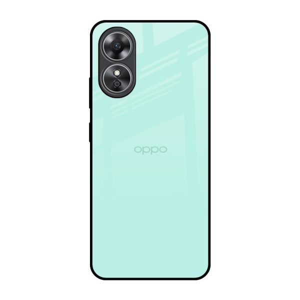 Teal Glass Case for OPPO A17 Online