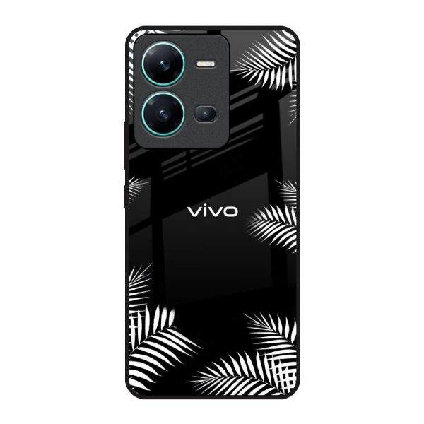 Zealand Fern Design Glass Case For Vivo V25 on Sale